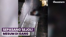 Viral Sepasang Sejoli Diduga Mesum di Gang Pekayon