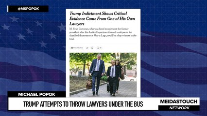 Trump ATTEMPT to THROW Lawyers UNDER the BUS has ZERO Chance