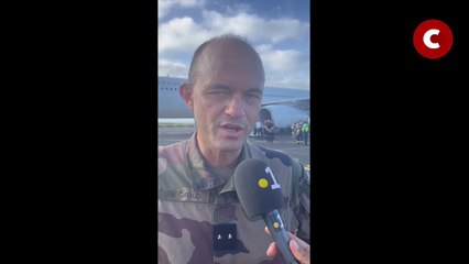 Général Jean-Marc Giraud, la commandant supérieur des forces armées dans la zone sud de l’océan indien.