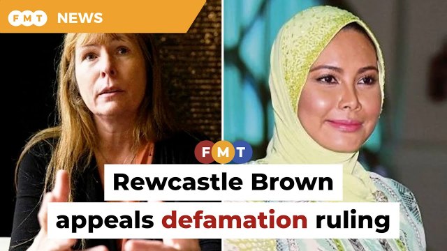 Rewcastle Brown, 2 others go to apex court to set aside ruling they defamed sultanah