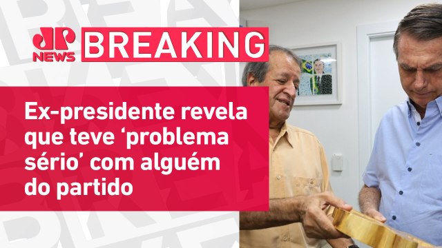 Bolsonaro prevê 'implosão' do PL após elogios de Valdemar Costa Neto a Lula | BREAKING NEWS