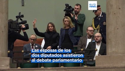 La oposición exige en Polonia la excarcelación de sus dos diputados condenados por abuso de poder