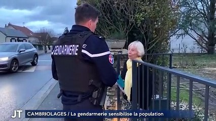 CAMBRIOLAGES / La gendarmerie sensibilise la population
