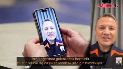 Bakan Kaçır: Alper Gezeravcı milletimize “Allahaısmarladık” diyerek selamlarını iletti