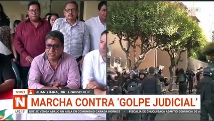 Marcha contra magistrados