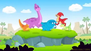 Canción Infantil: Aprendiendo Los Números Con Los Dinosaurios - Plim Plim