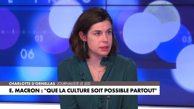 Charlotte d'Ornellas : «Je note d'abord que le pour tous , c'est toujours dans les mêmes quartiers en fait. Et il faut être deux pour qu'il y ait une rencontre avec la culture, certains préfèrent d'autres cultures que la nôtre»