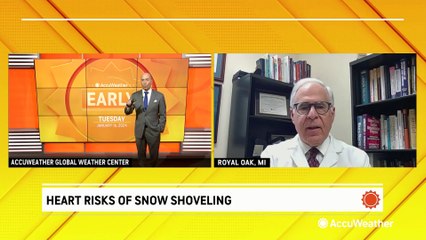 Heart risks of snow shoveling