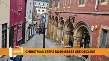 Bristol January 16 Headlines: Businesses are the Christmas Steps see footfall decline