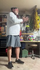 Trying to stay warm with some front-to-rear lunges... 60-460 Challenge, Day 28