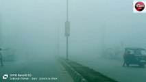 sidhi: Weather reversed, morning again covered in fog