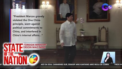 Pinatawag ng Chinese Foreign Ministry ang ating ambassador sa China na si Jaime Florcruz | SONA