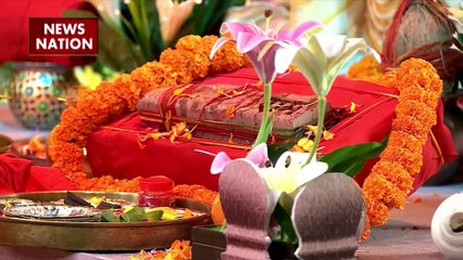 Ram Mandir Inauguration : News Nation स्टूडियो में सरयू मैया के पावन जल का विधिवत पूजन