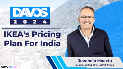 IKEA's Pricing Plan For India | Davos WEF 2024 | NDTV Profit
