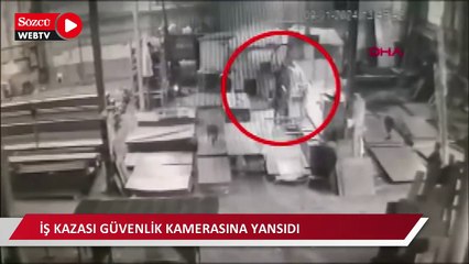 Video herunterladen: Büyükçekmece'de 14 yaşındaki çocuğun hayatını kaybettiği iş kazası güvenlik kamerasına yansıdı