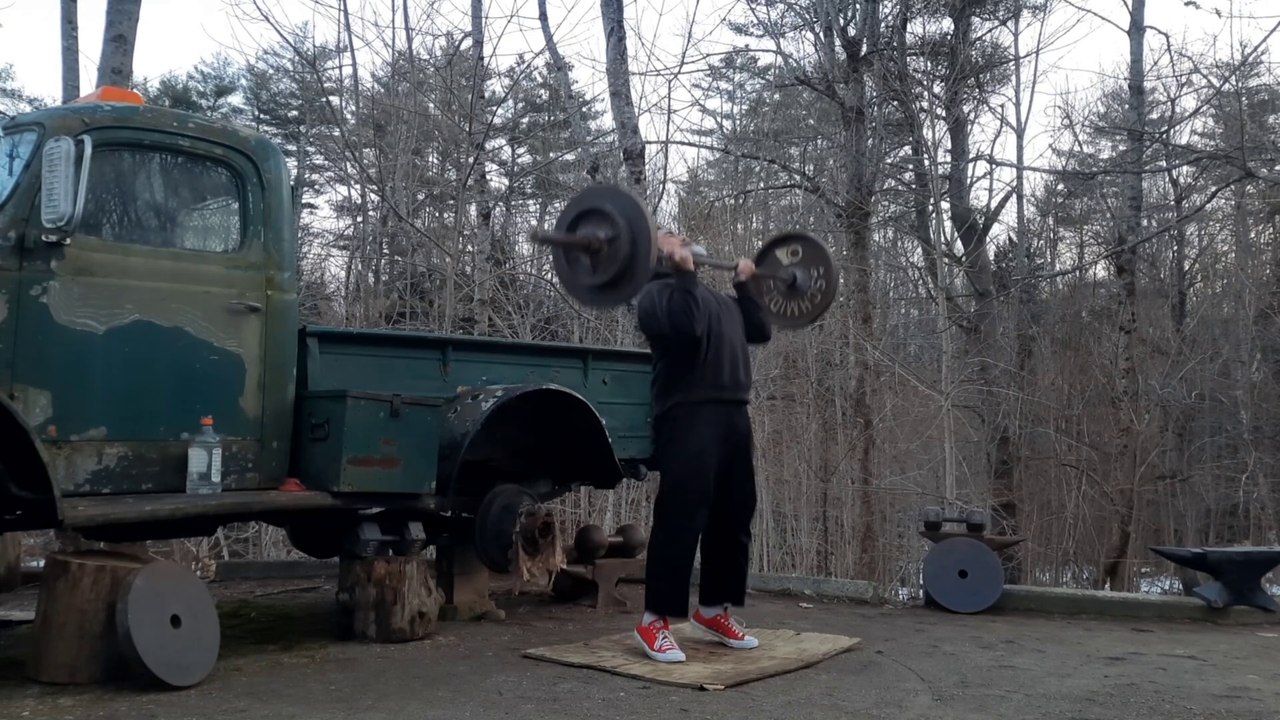 Underhand Push Presses 193lb