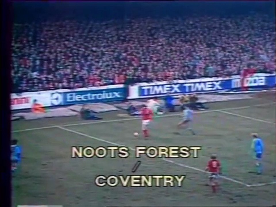 NOTTINGHAM.FOREST  - COVENTRY  - 1977 -