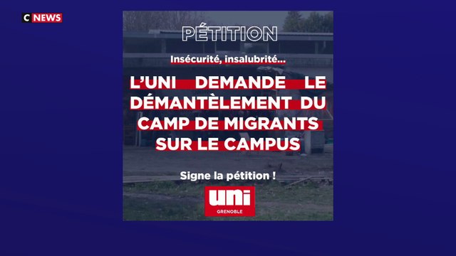 Grenoble : bras de der autour d'un camp de migrants