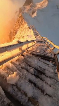 LE PLUS BEAU coucher de soleil à Sancy