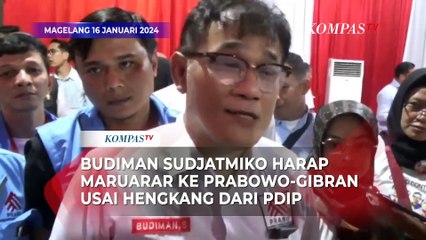Budiman Sudjatmiko Harap Maruarar ke Prabowo-Gibran Usai Hengkang dari PDIP