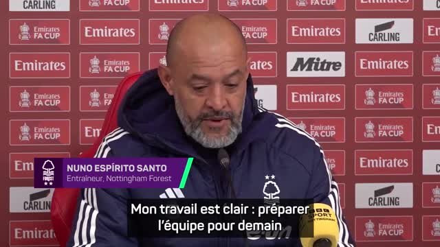 Nottingham Forest - Espírito Santo : “En tant qu'entraîneur, je n'ai pas à m'occuper de cela
