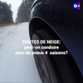 Peut-on rouler avec des pneus 4 saisons en cas de fortes chutes de neige ?