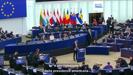Il premier belga De Croo al Parlamento europeo: "Se torna Trump l'Europa andrà da sola"