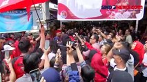 Tiba di Manado, Siti Atikoh Disambut Meriah Warga