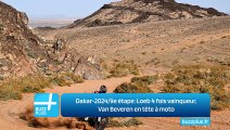 Dakar-2024/9e étape: Loeb 4 fois vainqueur, Van Beveren en tête à moto