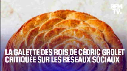 La galette des rois "Fleur de vanille" de Cédric Grolet critiquée sur les réseaux sociaux