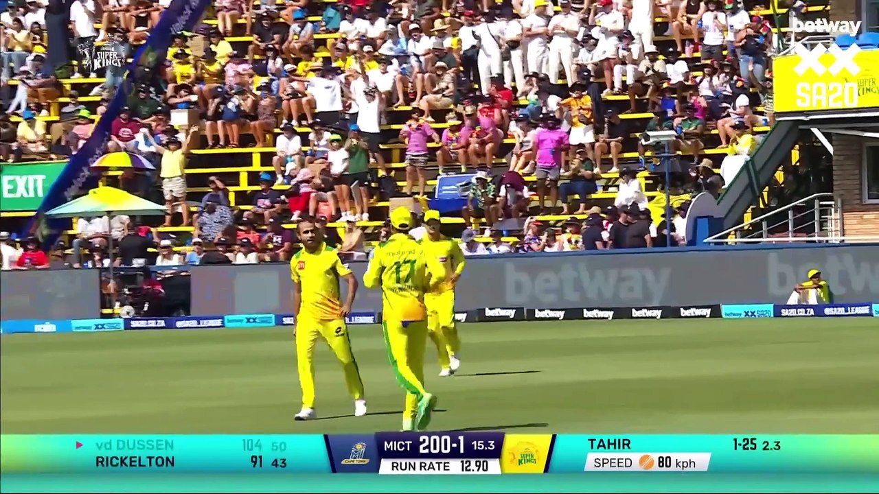 Betway SA20 | Match 4 #JSKvMICT | Joburg Super Kings v MI Cape Town Highlights