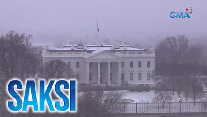 Malaking parte ng Amerika, balot ng snow dahil sa arctic blast | Saksi