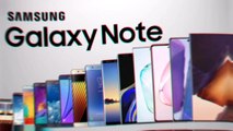 All Samsung Galaxy Note Series Smartphones in 9 minutes