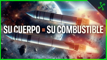 PRIMER COHETE que se CONSUME A SÍ MISMO para GENERAR SU COMBUSTIBLE 