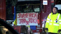 Agricultores y camioneros aumentan las protestas en Rumanía