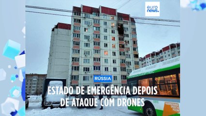 Rússia declara "emergência" depois de ataque ucraniano com drones