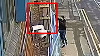 Moment teenager disposes of knife he used to fatally stab young footballer at Birmingham party