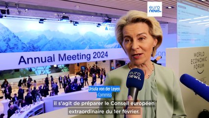 Video herunterladen: L'UE approuvera une aide de 50 milliards d'euros pour l'Ukraine, avec ou sans la Hongrie, estime Ursula von der Leyen