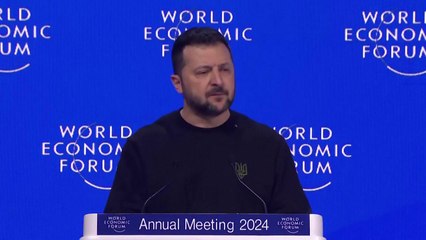 젤렌스키, 다보스포럼서 전 세계에 지원·투자 호소 / YTN