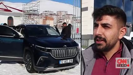 Togg bu sefer karlı yollarda