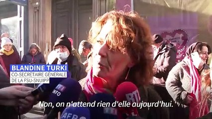 Polémique Oudéa-Castéra: la ministre huée lors de sa visite à l'école publique Littré