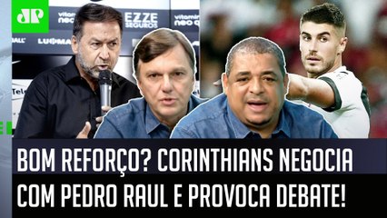"Se o Corinthians CONTRATAR o Pedro Raul, é NADA MAIS do que..." NOVA INFORMAÇÃO GERA DEBATE!
