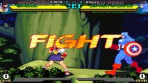X-MEN vs Blas Cj - Marvel Super Heroes Vs. Street Fighter