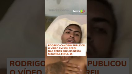 Morador de Belford Roxo dorme em colchão inflável e acorda em 'piscina' após temporal no RJ #shorts