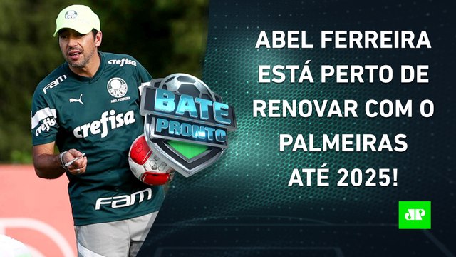 Palmeiras ENCAMINHA RENOVAÇÃO com Abel Ferreira; Messi é ELEITO o MELHOR DO MUNDO! | BATE PRONTO
