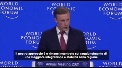 Davos, Sullivan sugli Houthi: gli Usa puntano alla de-escalation