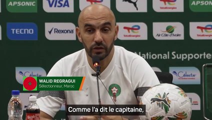 Regragui : “On est attendu par tout le monde”