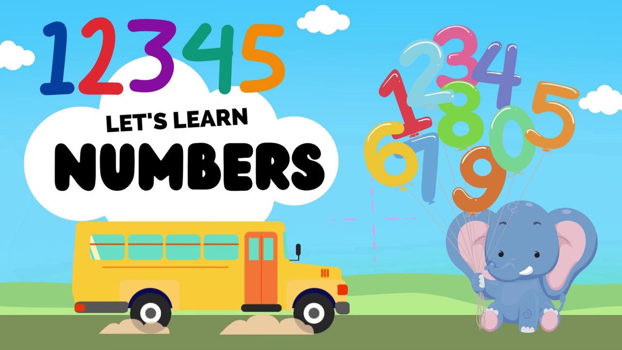 Learn to Count from 1 to 10 - 1234 Counting For Kids and Toddlers ...