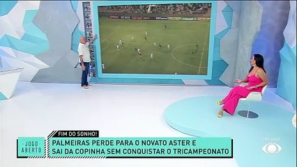 Aster se classifica para as oitavas de finais depois de eliminar o Palmeiras na Copinha