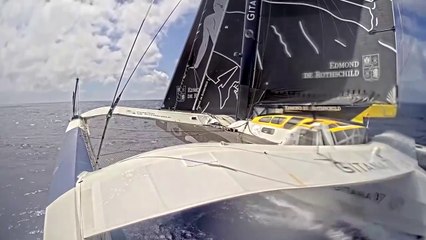 L'Arkea Ultim Challenge Brest : [ONBOARD] MAXI EDMOND DE ROTHSCHILD - 16/01/2024